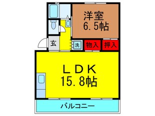 第一林マンションの物件間取画像